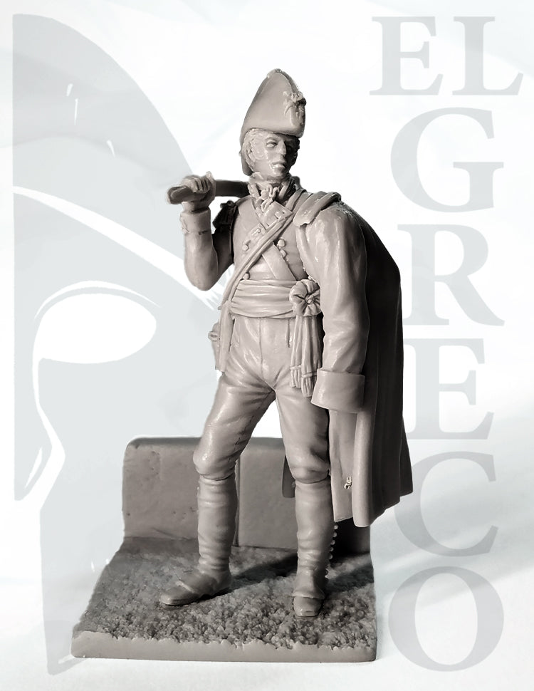 British Officer, 1st Regiment of Foot, Peninsular War 1812