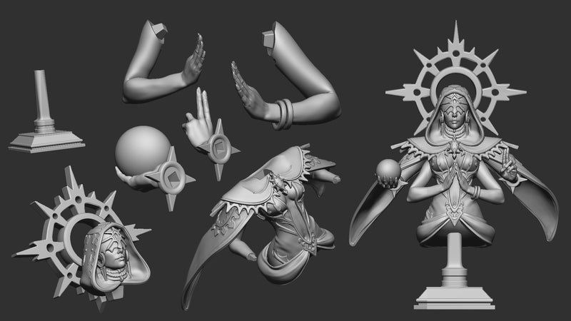 Oracle Bust - 3D Print