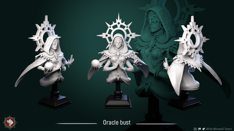 Oracle Bust - 3D Print