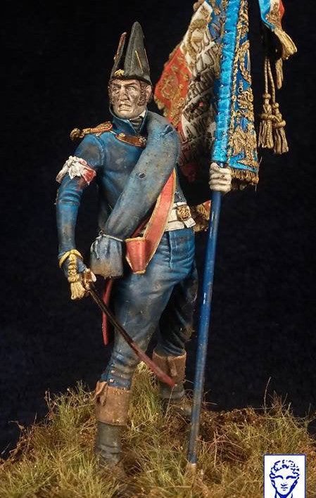 Officer, Porte-Aigle des Grenadiers de la Garde, Waterloo 1815