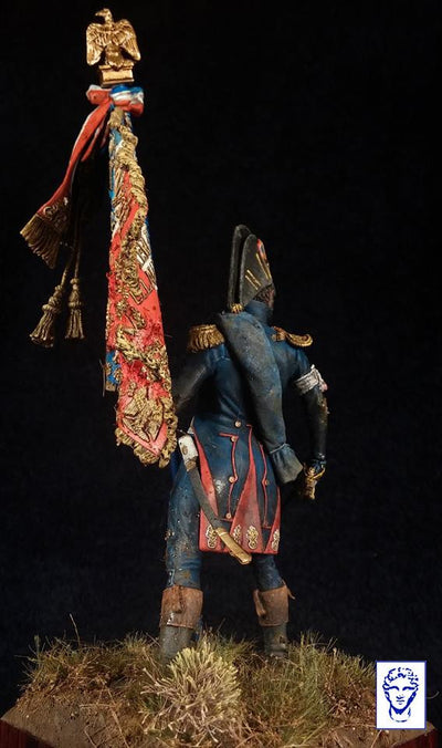 Officer, Porte-Aigle des Grenadiers de la Garde, Waterloo 1815