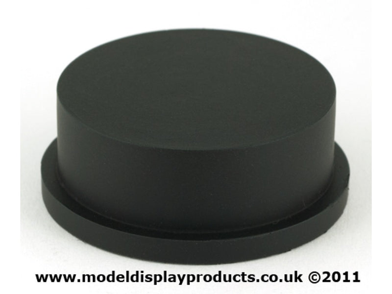 34 x 15mm Round Display Plinth - Cream