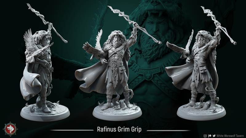 Rafinus Grim - 75mm - 3D Print