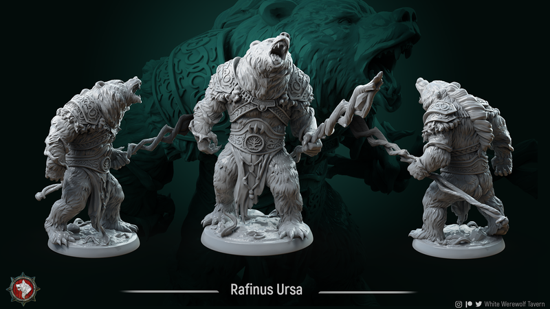 Rafinus Ursa - 75mm - 3D Print