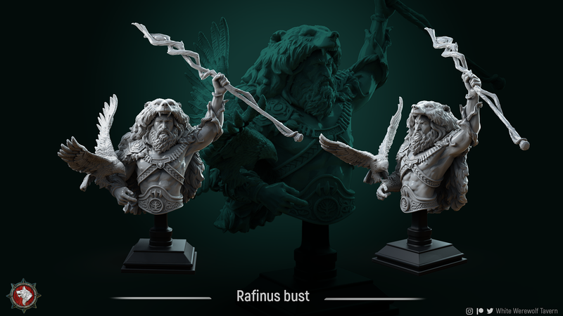 Rafinus Bust - 3D Print