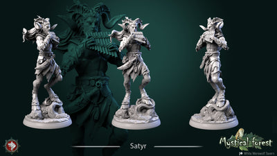 Satyr - 75mm - 3D Print