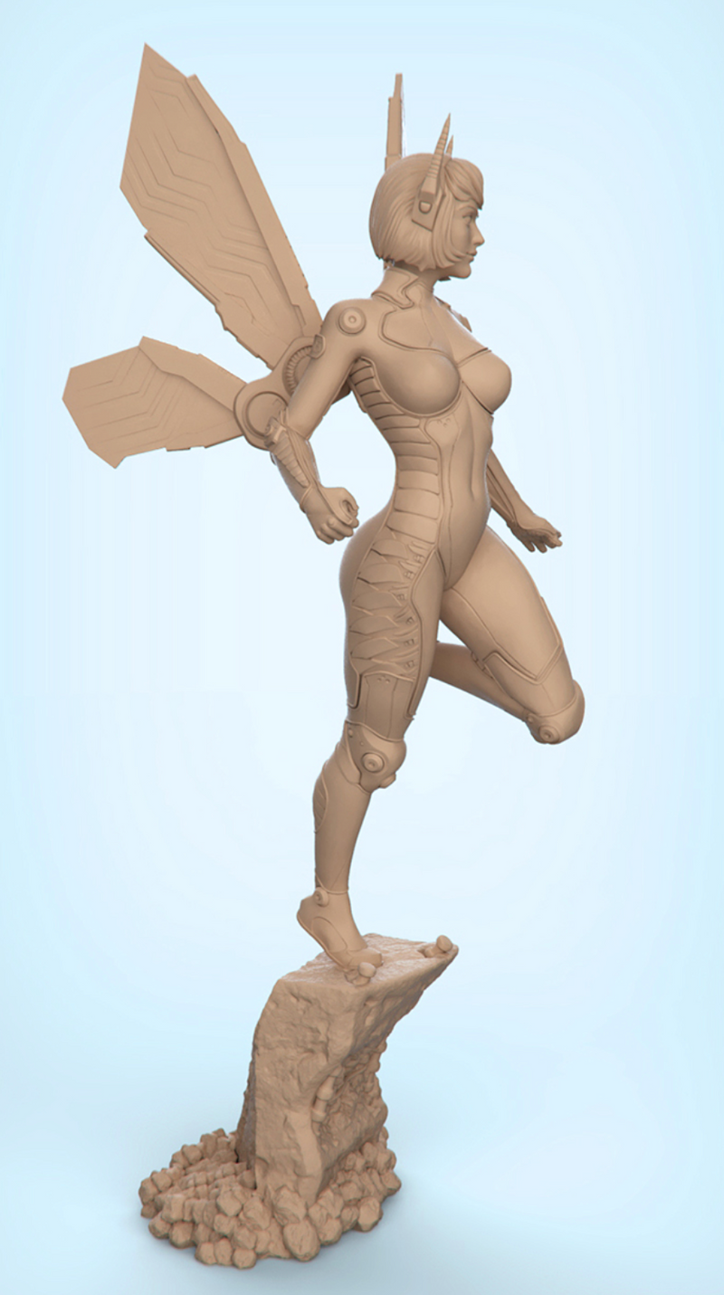 Red Belle - 3D Print