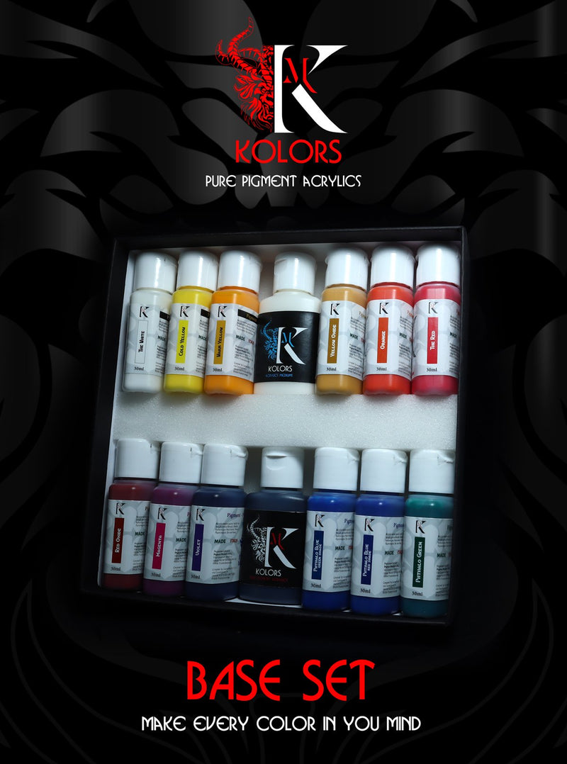 Kimera Kolors PURE Pigments Base Set