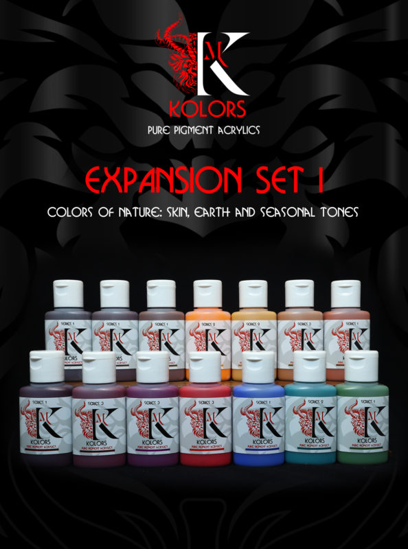 Kimera Kolors PURE Pigments Expansion Set