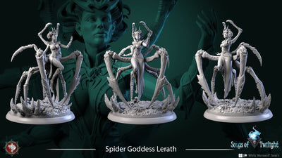 Spider Goddess Lerath - 75mm - 3D Print