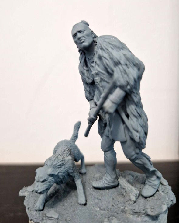 Woodland Warrior with Dog