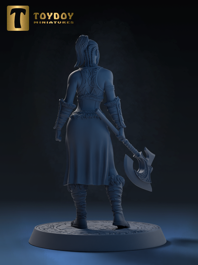 Thyra, The North Woman, 75mm - 3D Print