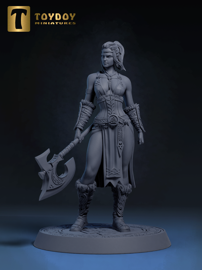 Thyra, The North Woman, 75mm - 3D Print