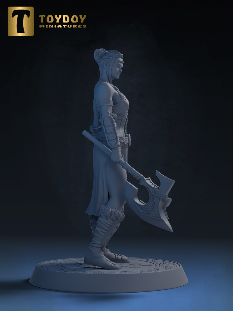 Thyra, The North Woman, 75mm - 3D Print