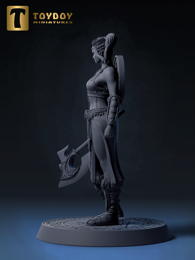 Thyra, The North Woman, 75mm - 3D Print