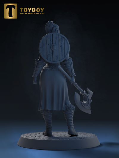 Thyra, The North Woman, 75mm - 3D Print