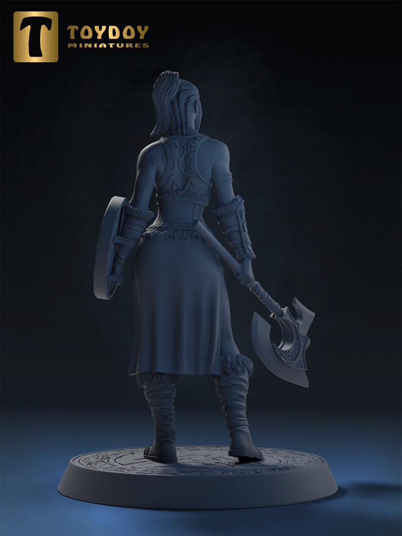 Thyra, The North Woman, 75mm - 3D Print