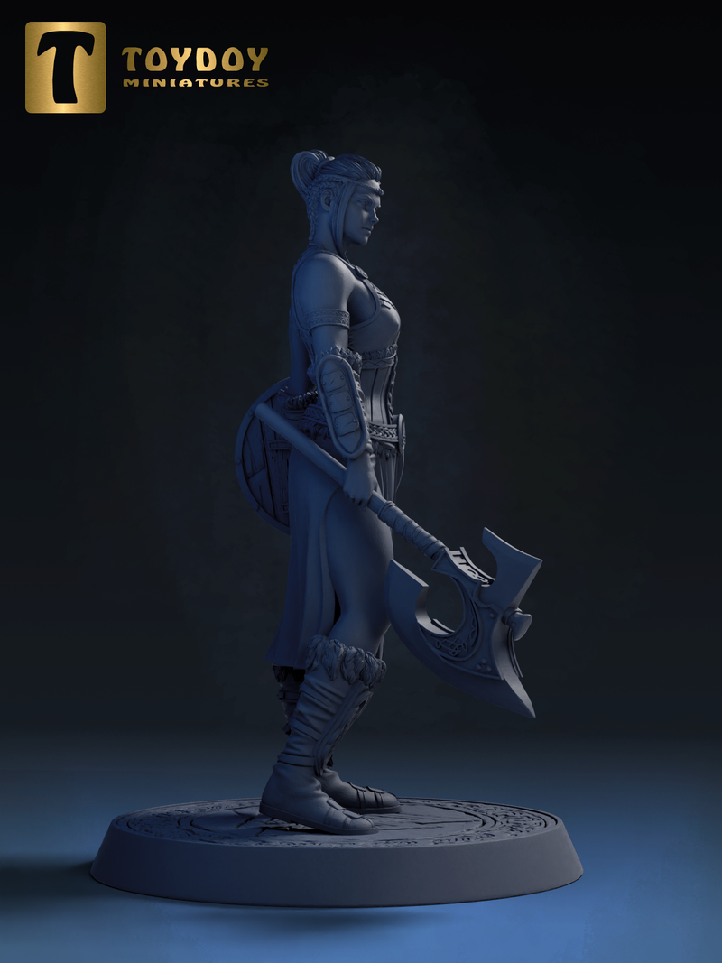 Thyra, The North Woman, 75mm - 3D Print