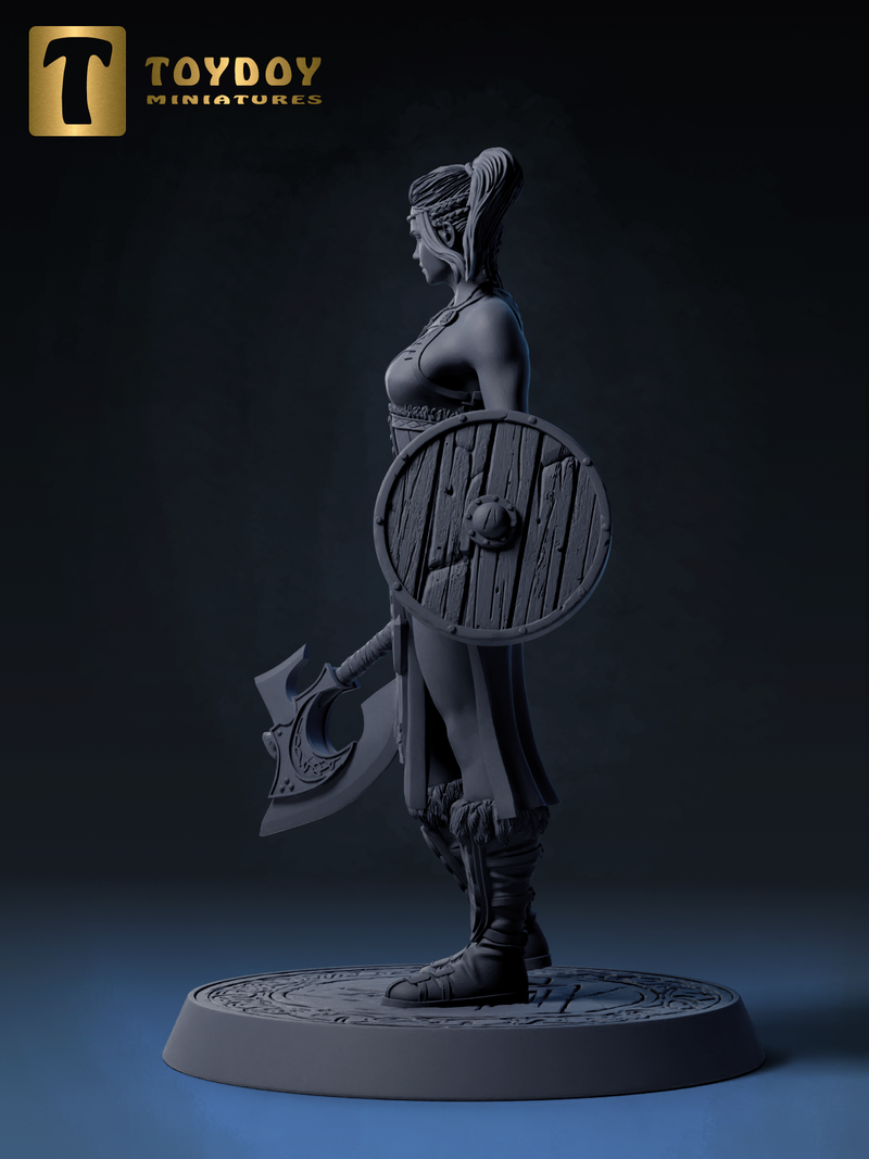 Thyra, The North Woman, 75mm - 3D Print