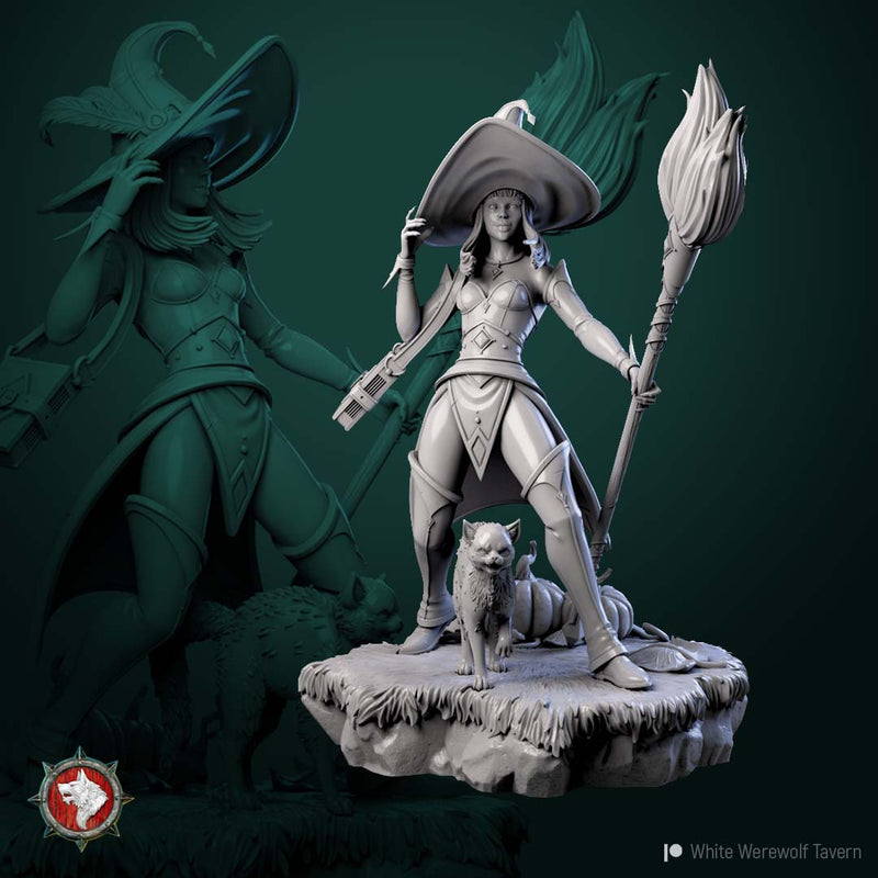 Witch - 75mm - 3D Print