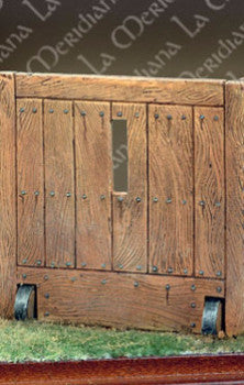 Large wooden mantelet