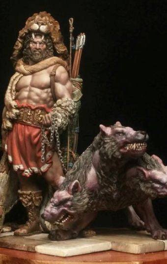 Herakles and Cerberus