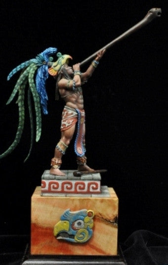 Mayan "Quetzal" Warrior (b&