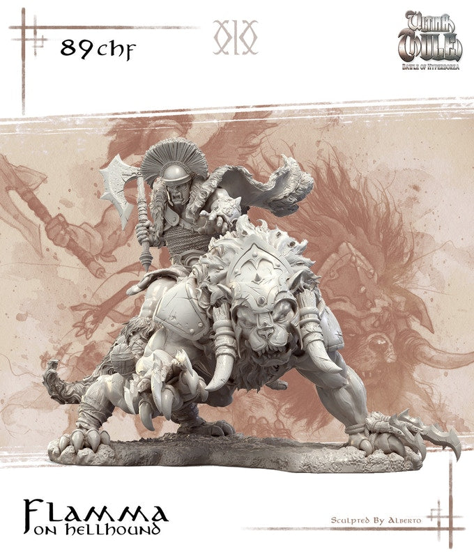 Flamma on Hellhound