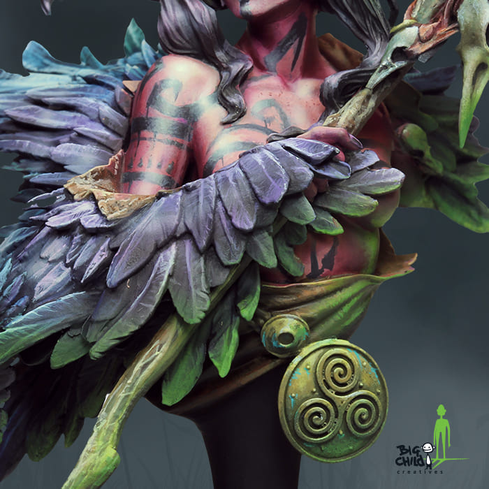 Morgana Le Fay - Bust