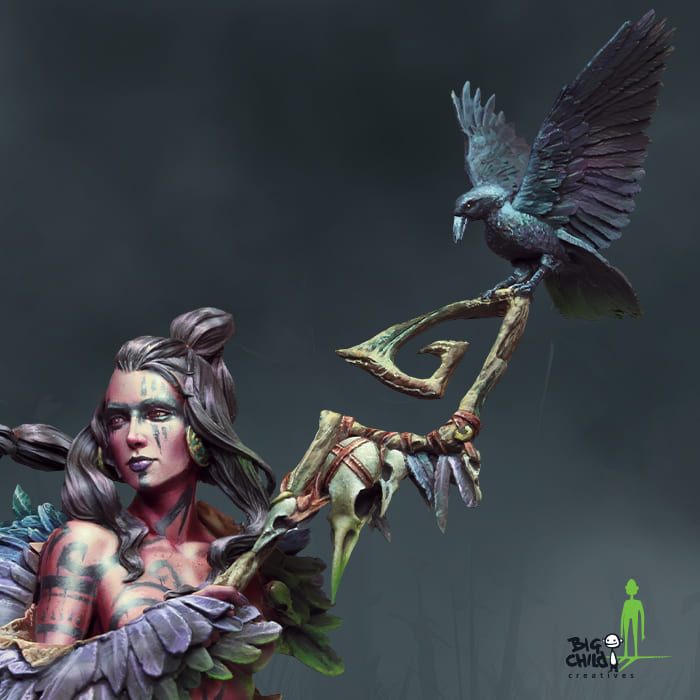Morgana Le Fay - Bust