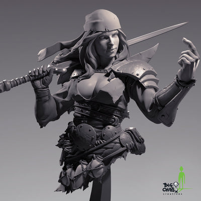 Alaana the Bloody Blade - Bust