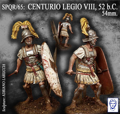 Centurio Legio VIII, Gallic Wars, 52BC