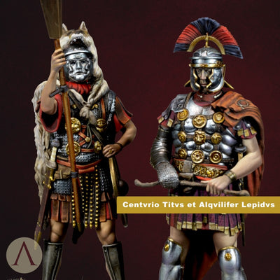 CENTVRIO TITVS & ALQVILIFER LEPIDVS - LEGIO VII CLAVDIA PIA FIDELIS