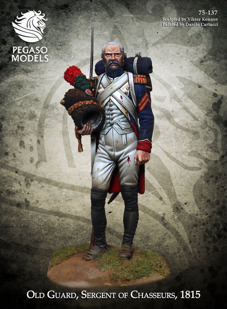 Metal Models,54mm,Guide - chasseurs trumpeter 1798 figure kits Metal Models,54mm,Guide - chasseurs trumpeter 1798 figure kits