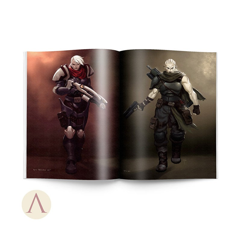 Fallen Frontiers - The Art Book