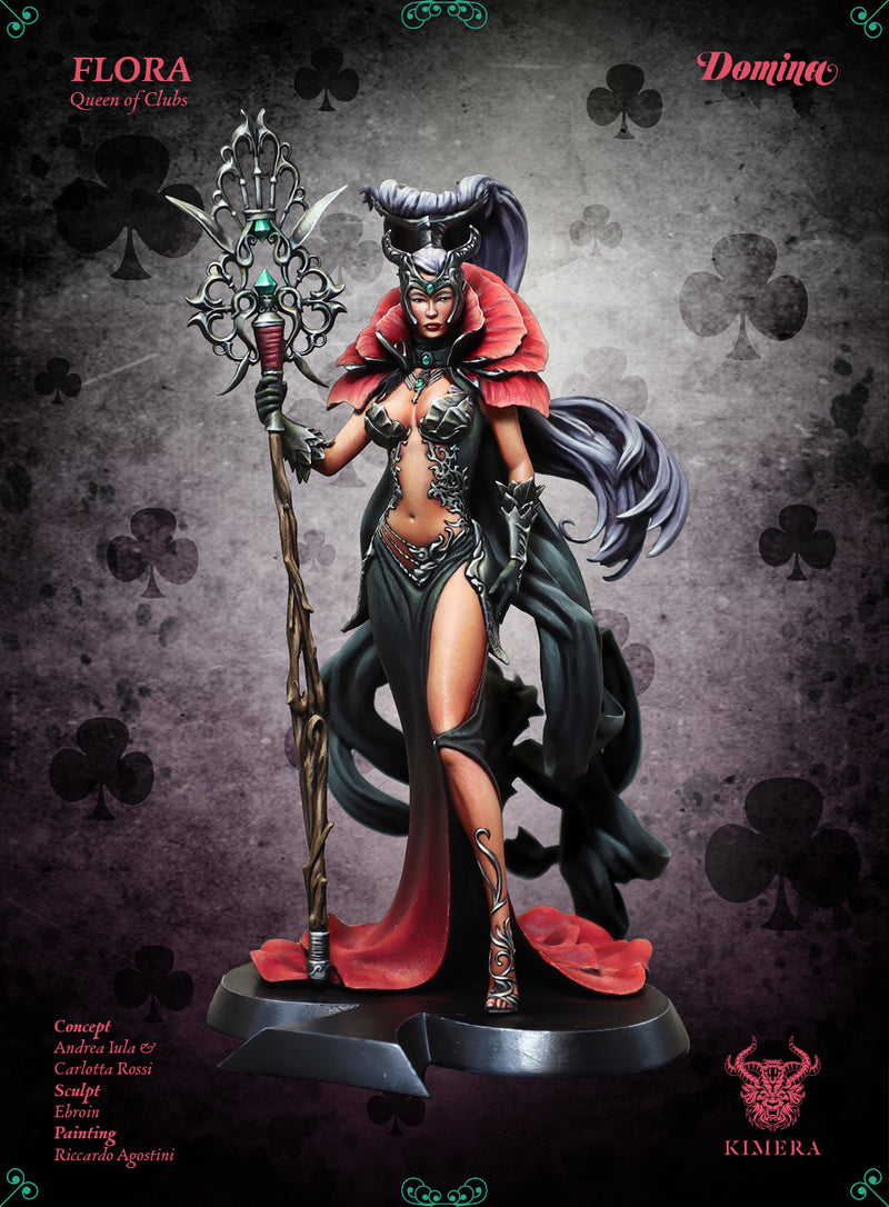 Flora, Queen of Clubs