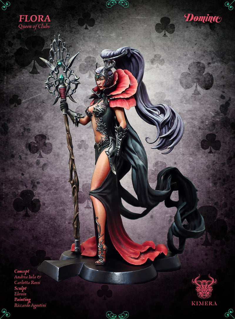 Flora, Queen of Clubs