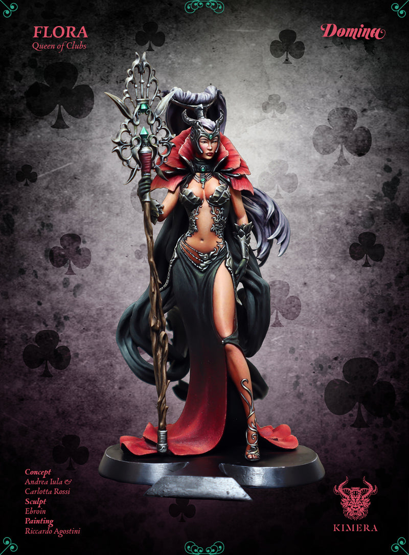 Flora, Queen of Clubs