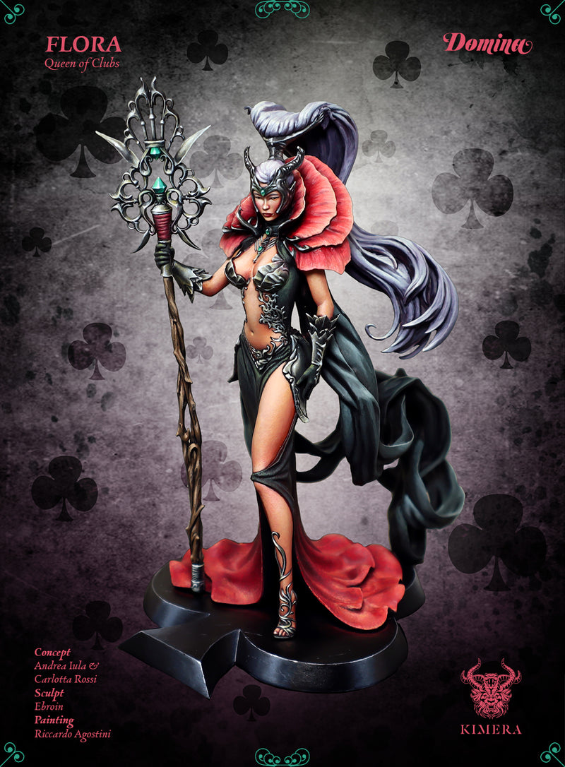 Flora, Queen of Clubs