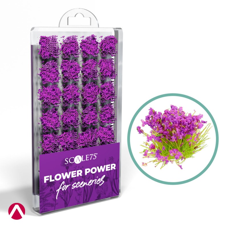 Flower Power Purple