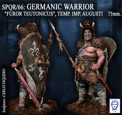 Germanic Warrior, "Furor Teutonicus", Temp. Imp. Augusti, 9BC