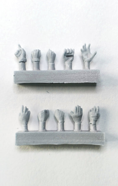 Hands - Set 1 - 54mm