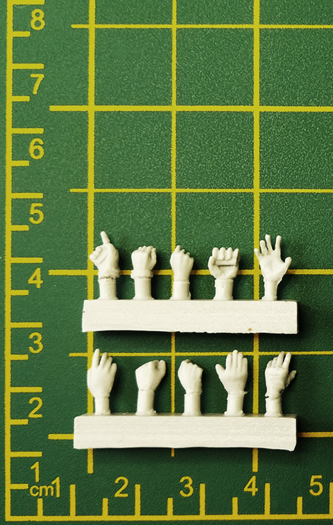 Hands - Set 1 - 54mm