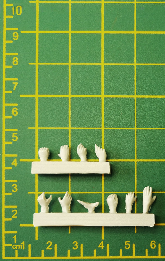 Hands - Set 2 - 54mm