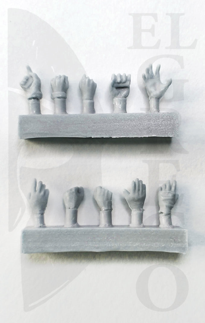 Hands - Set 1 - 54mm