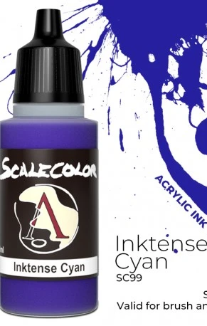 Inktense Cyan
