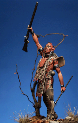 Huron Warrior, 17th century