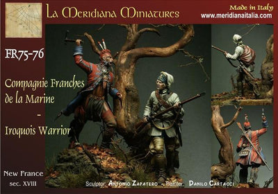 Compagnie Franche de la Marine - Iroquois Warrior Vignette