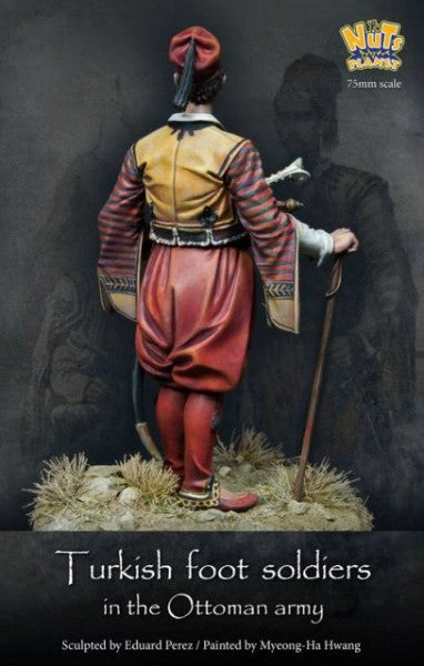 Turkish Foot Soldier in the Ottoman Army