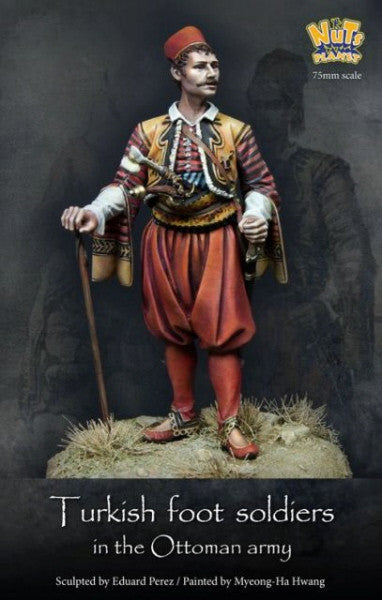 Turkish Foot Soldier in the Ottoman Army
